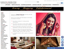 Tablet Screenshot of karachisnob.com